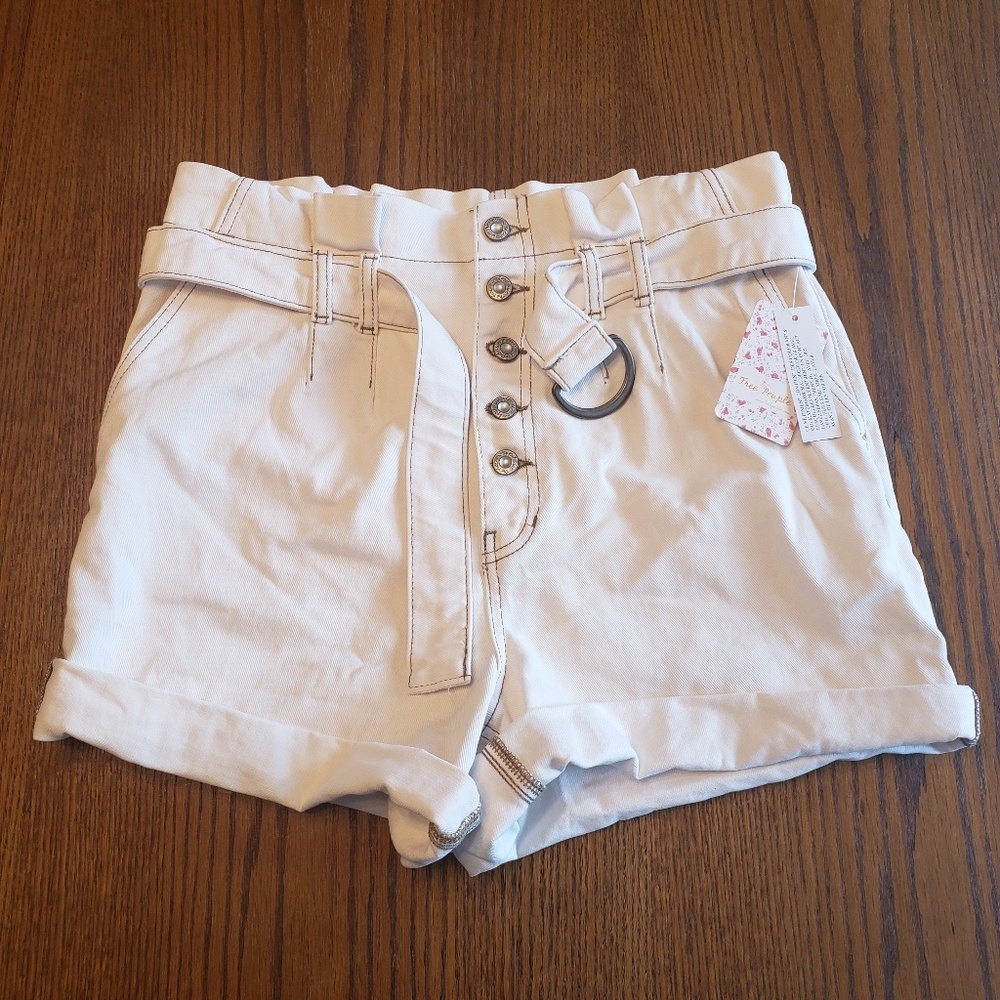 NWT Free People High Rise Shorts size 6